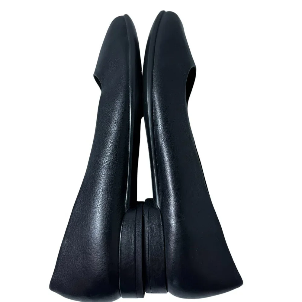 ECCO Leather Ballet Flats | Black | Size 10 US (41 EU) | EUC - Picture 3 of 7